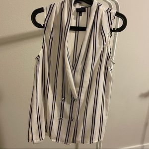 Who What Wear Sleeveless Blouse